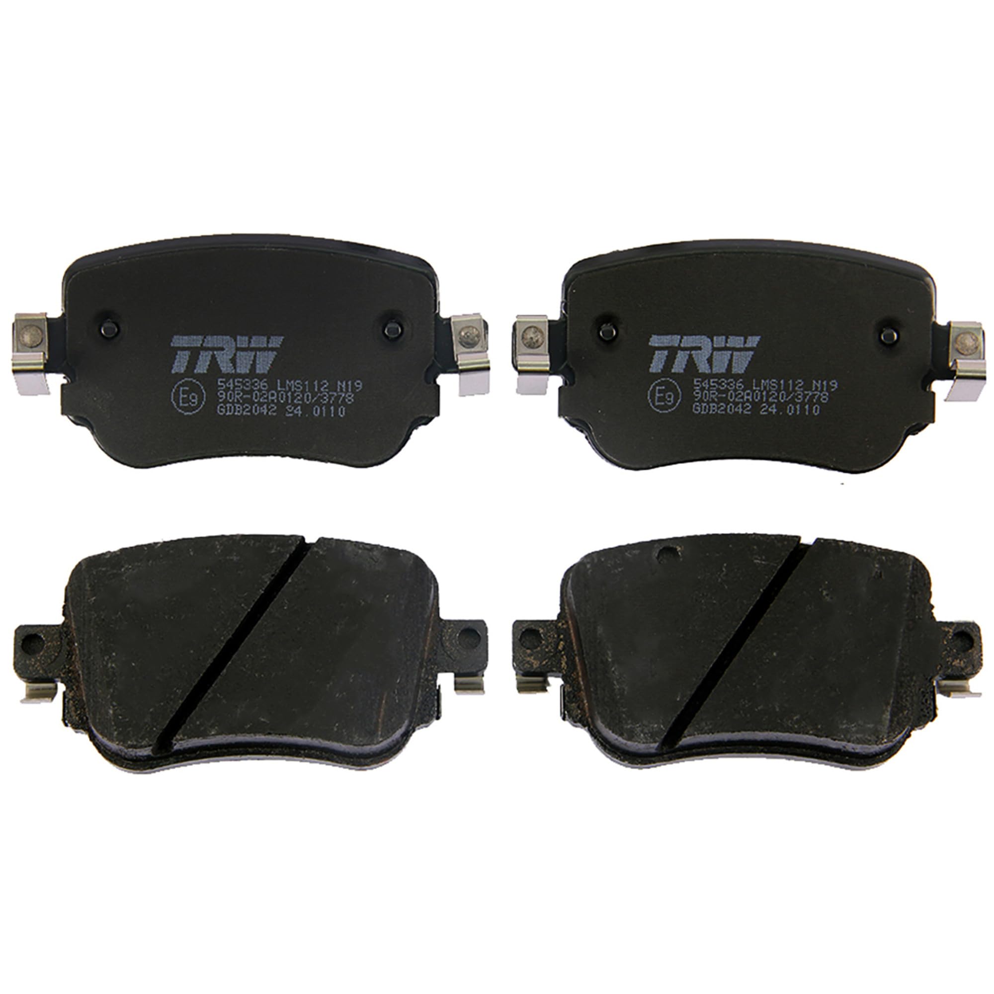 Rear TRW-OE GDB2042 Brake Pad Set, disc brake for AUDI,AUDI (FAW),SEAT,SKODA,VW,