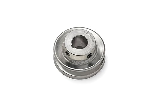 Terre Products, V-Groove Drive Pulley, General Purpose Pulley for Power Transmission, Outside Diameter 2-1/2", Inside Diameter 3/4"
