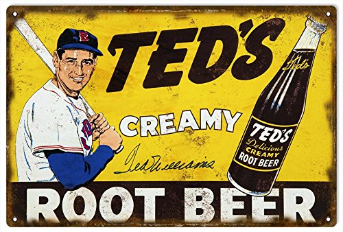 Amazon.com: Victory Vintage Signs Ted's Creamy Root Beer Sign
