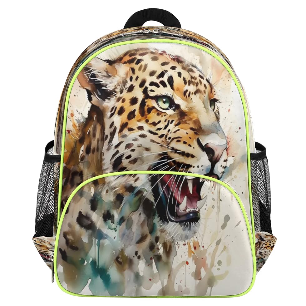 Sac à dos enfant léopard TropicalLife parfait pour l'école maternelle et les sorties nature