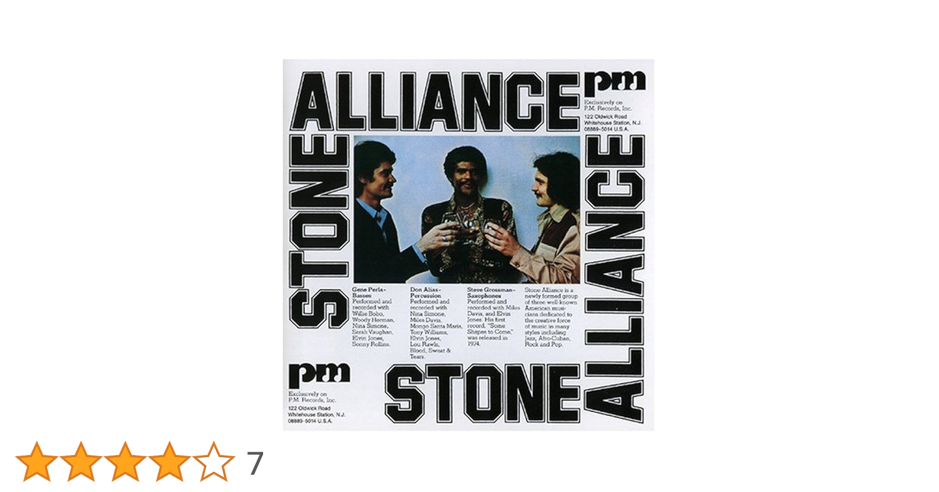 Stone Alliance Sweetie-Pie DU限定ピクチャーシート付 Amazon.co.jp: Stone Alliance: ミュージック
