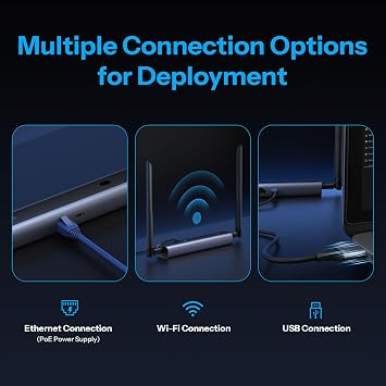 SONOFF Zigbee/Thread PoE Dongle Max, Ethernet, Wi-Fi ve USB bağlantılarını destekler, EFR32MG24&EFR32D0 ile Zigbee ağ geçidi, ev asistanı veya Zigbee2MQTT için Zigbee çubuğu