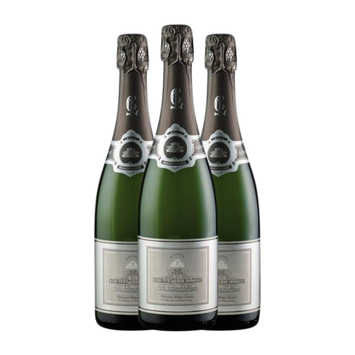 Chapin & Landais Louis Vernant Brut Crémant de Loire 75 cl Espumoso blanco (Caja de 3 Botellas de 75 cl)