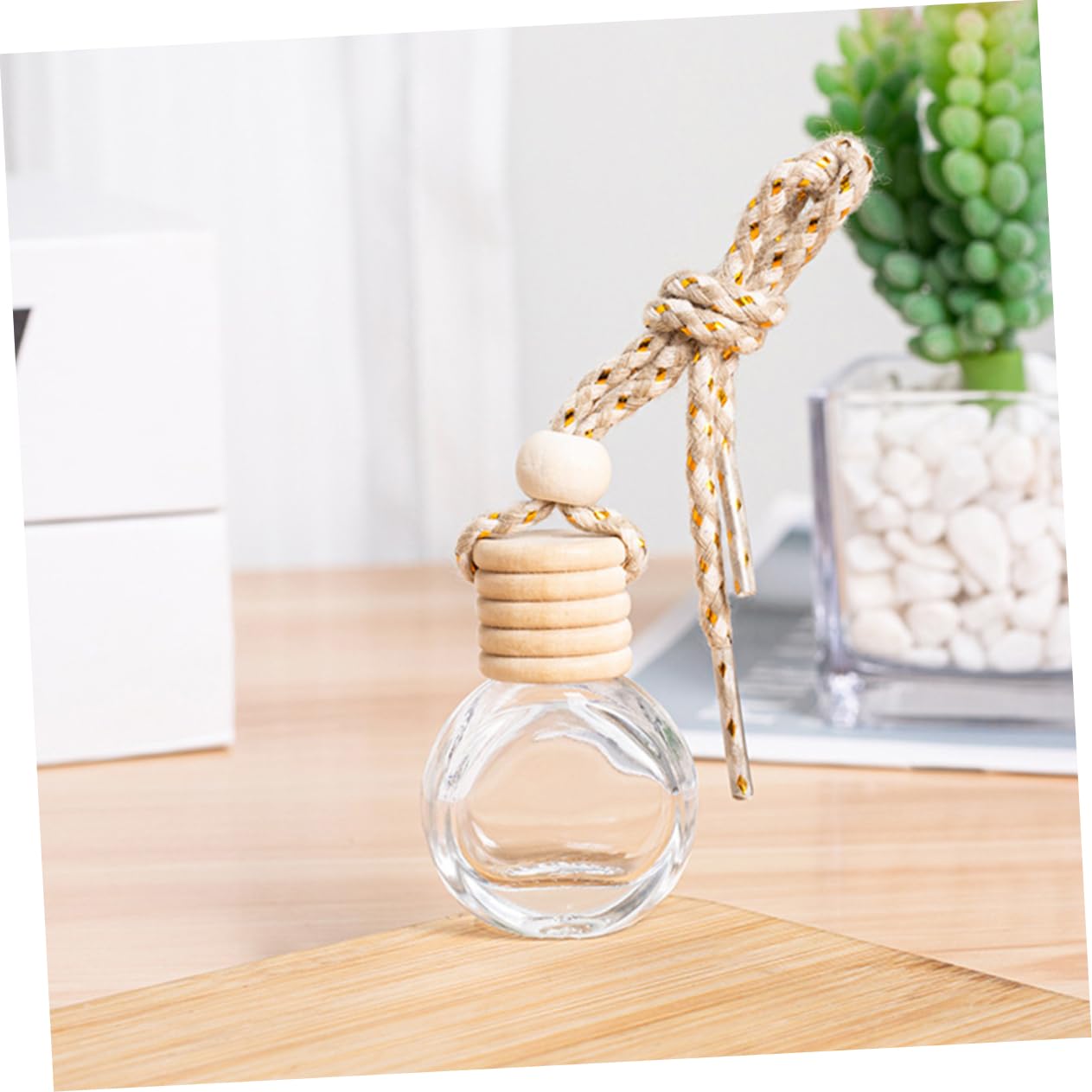 ABOOFAN 5 Set Di Accessori Per Auto Diffusori Di Fragranze Per Auto Ciondoli Per Bottiglie Di Profumo Bottiglie Vuote Per Auto Per Diffusore 10 Pezzi * 5
