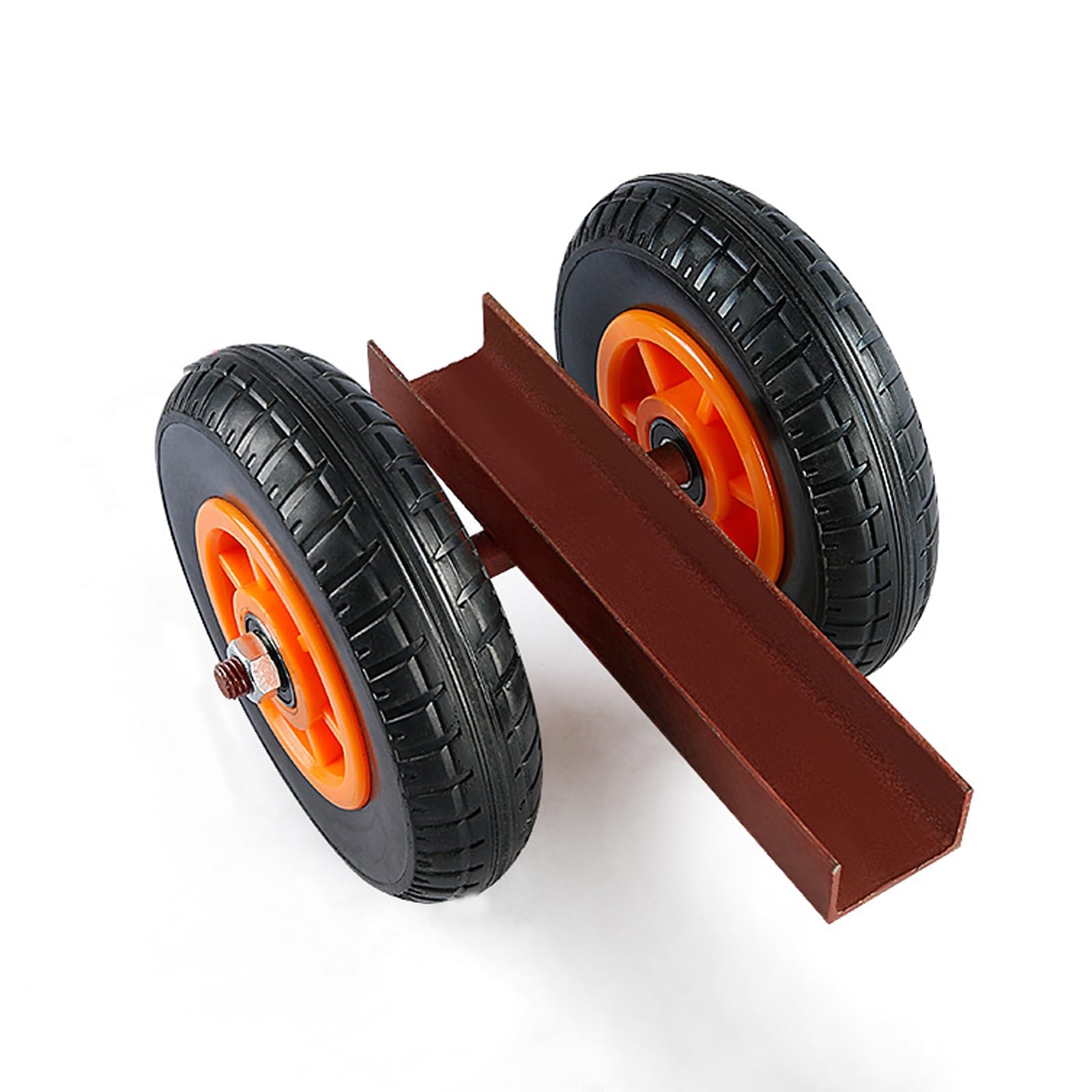 Heavy-Du - Carro de herramientas de 200 kg con neumáticos de goma sólida para todo terreno (15,2 cm/20,3 cm) - Carro de manejo de materiales profesionales para puertas de madera y paneles de yeso