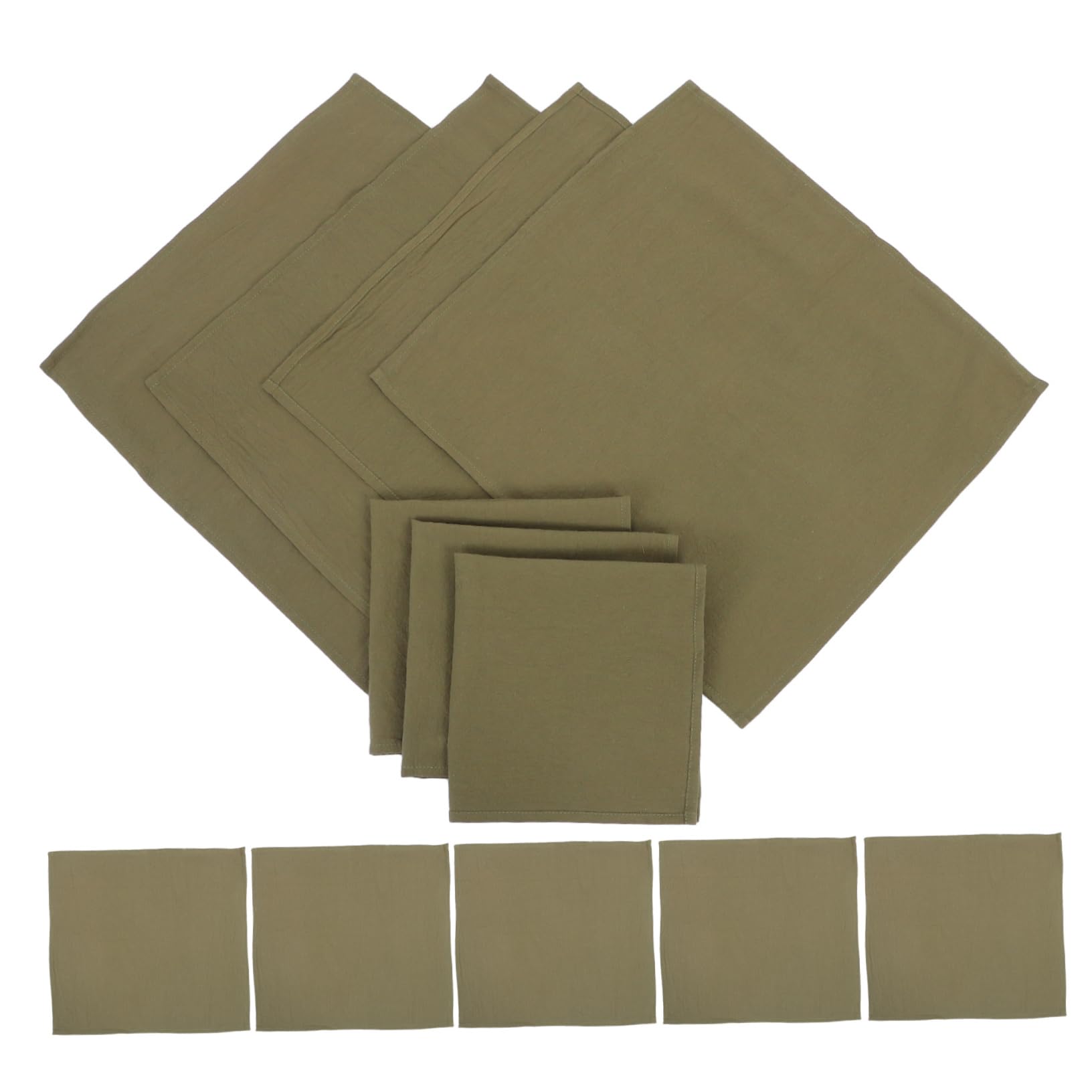 Servilletas de algodón de alta suavidad ULTECHNOVO, elegancia lavable para mesas de gala