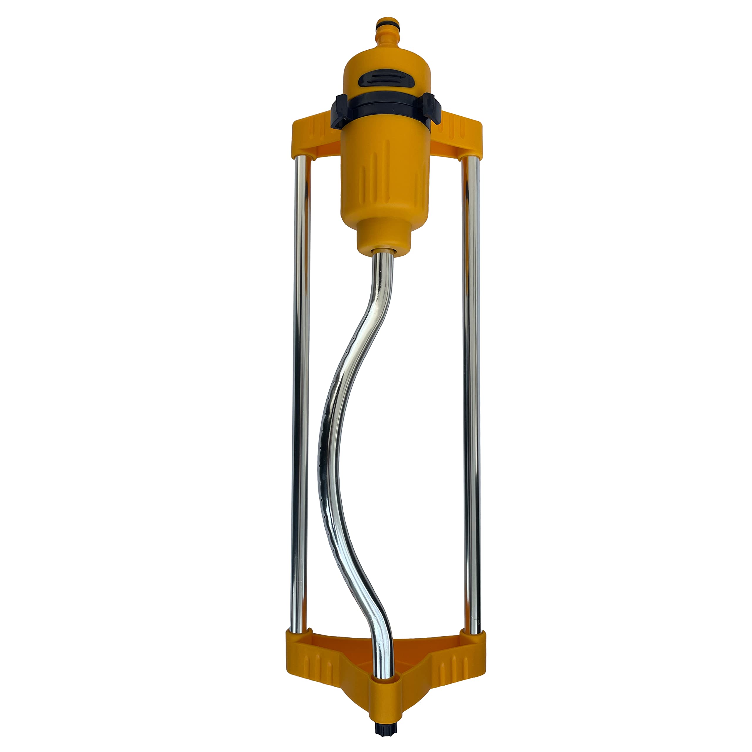 FERRO Oszillierender Sprinkler Große Reichweite | Schwenkregner Wassersparend | Ergonomische Rasenbewässerung im Garten | Robustes Bewässerungssystem | Rasensprenger Gartenbewässerung Viereckregner