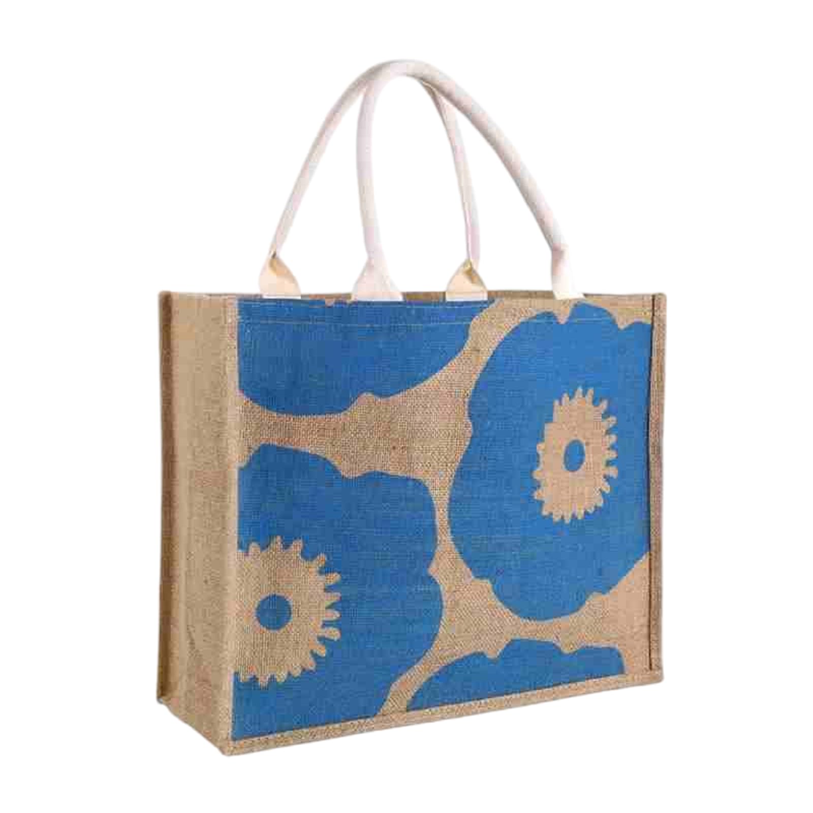 Eleeonora Jute Bags For Shopping Grocery,Hessian Shopping Bags,Personalized Jute Shopping Bag,Diy Jute Tote Bag,Easy To Clean,Large Capacity,Reusable,For Women,Mom,Teachers,Friends,Bridesmaids