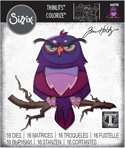 Miniatura 7 de Tim Holtz - Troquel Sizzix SIZZIX THINLITS, color Skelly