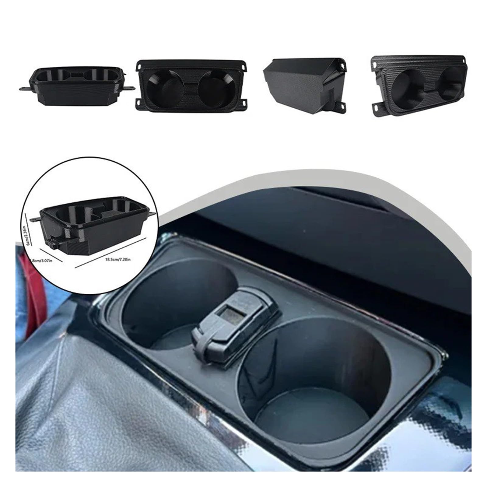 Console Centrali Portabicchieri per BMW E90 E91 E92 E93 Portabicchieri per Console Centrale Auto