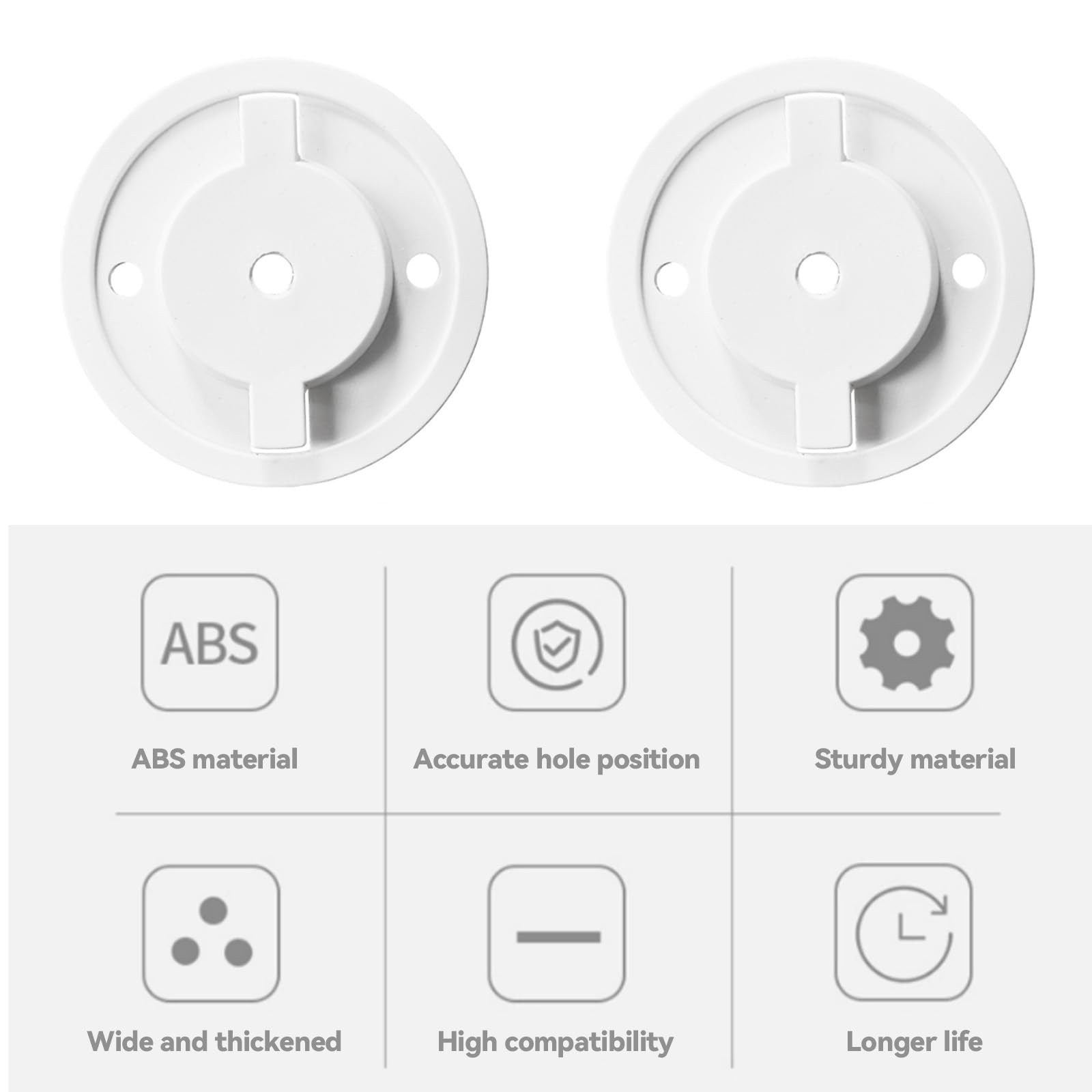 VZU Pack of 2 Camera Wall Mounts, Compatible with TP-Link Tapo C200/C210/C220/C225/TC70, Kasa EC70/KC410S - Image 4