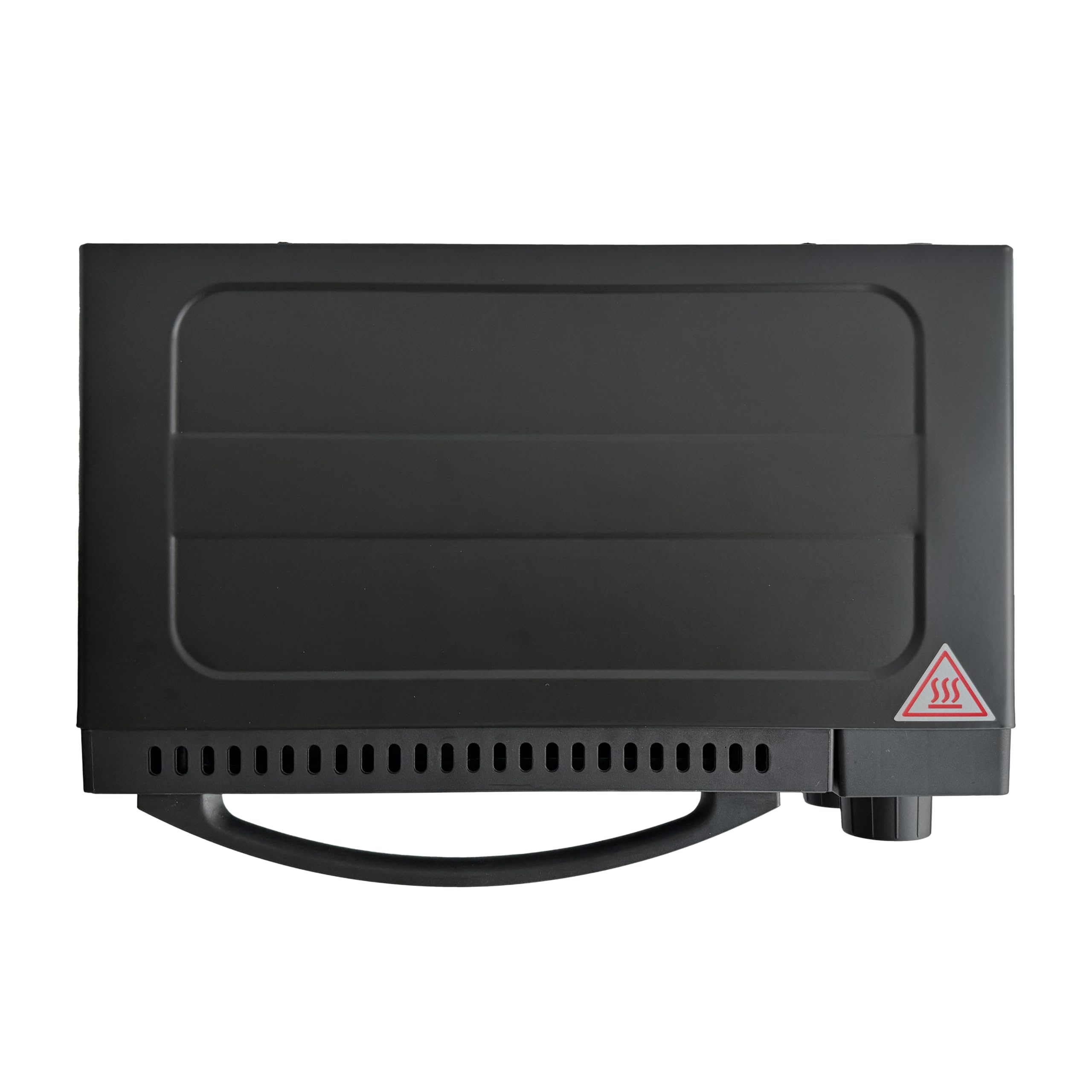 Silva Schneider Mini four MB 1000-10 l - Noir - 650 W - Réglage de la température de 100 à 230 °C - Minuteur avec signal de fin - Radiateur à quartz - Double porte en verre - Avec plat
