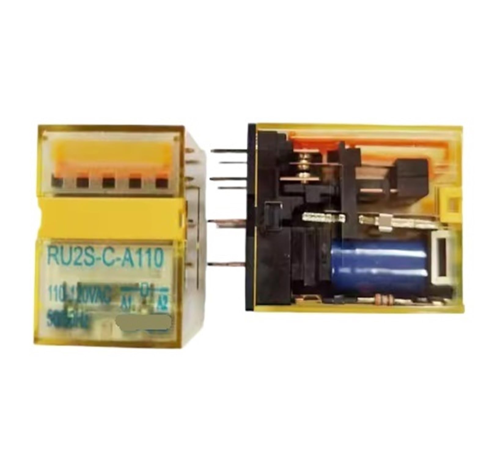 Relais RU2S-C-A110 commutation stable double contact inverseur