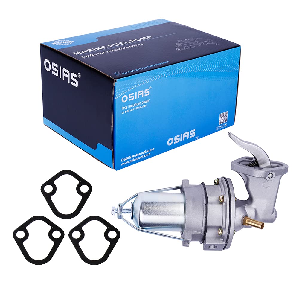 Fuel Pump 86234A4 Replacement For Mercruiser 3.0L 3.7L 4.1L & OMC 2.5L 3.0L Marine Engines