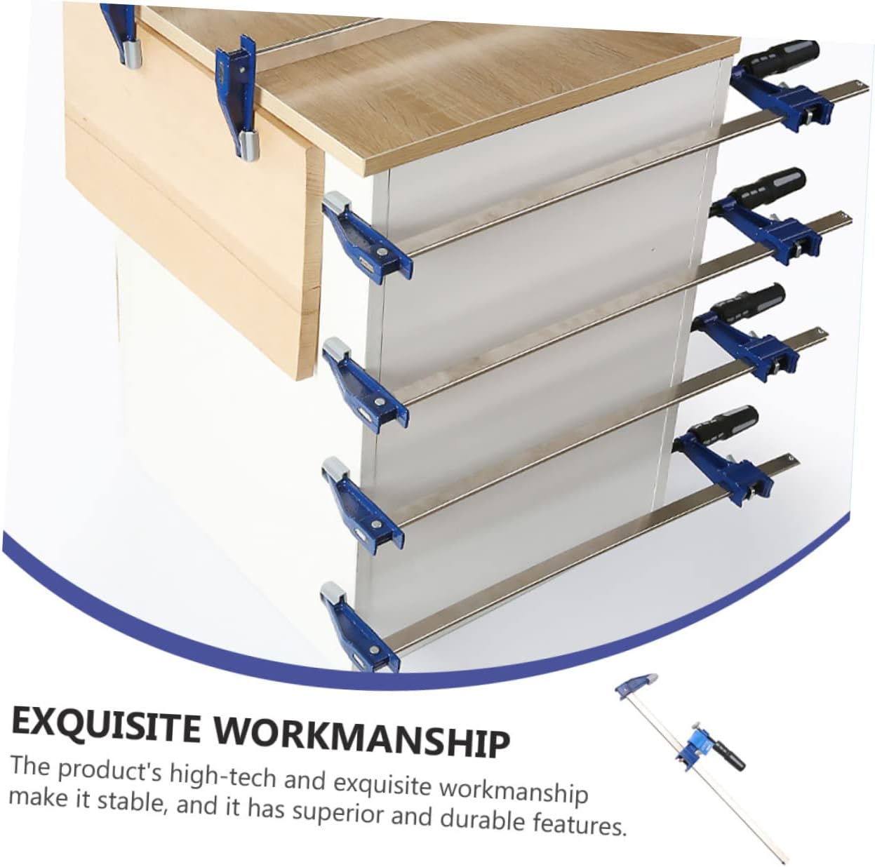 Heavy-duty Clamps for Woodworking Quick Release Fast Clip Clamps Squeeze Grip Design for Carpentry and Projects Essential Carpenter Tool