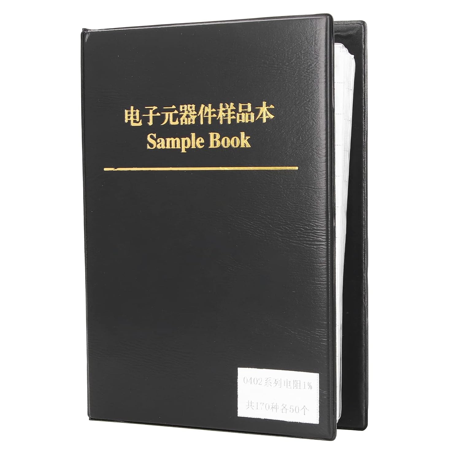 SMD Resistor Combo Sample Book, Alloy Easy To Storage Chip Resistor