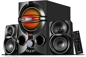 Boytone Bluetooth Multimedia 2.1 Stereo Speaker System