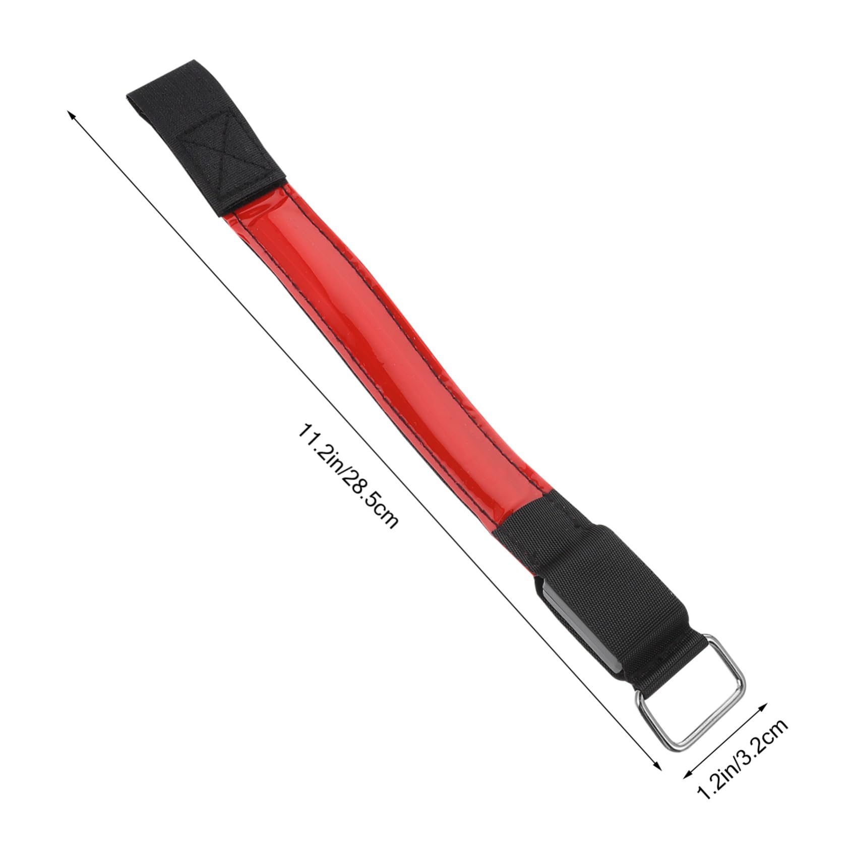 BESTonZON 2sets LED Signal Light Armband Safety Wristband for Night Running Cycling and Sports Activities Durable and Lightweight Luminous Bracelets for Outdoor Use 2pcs*2