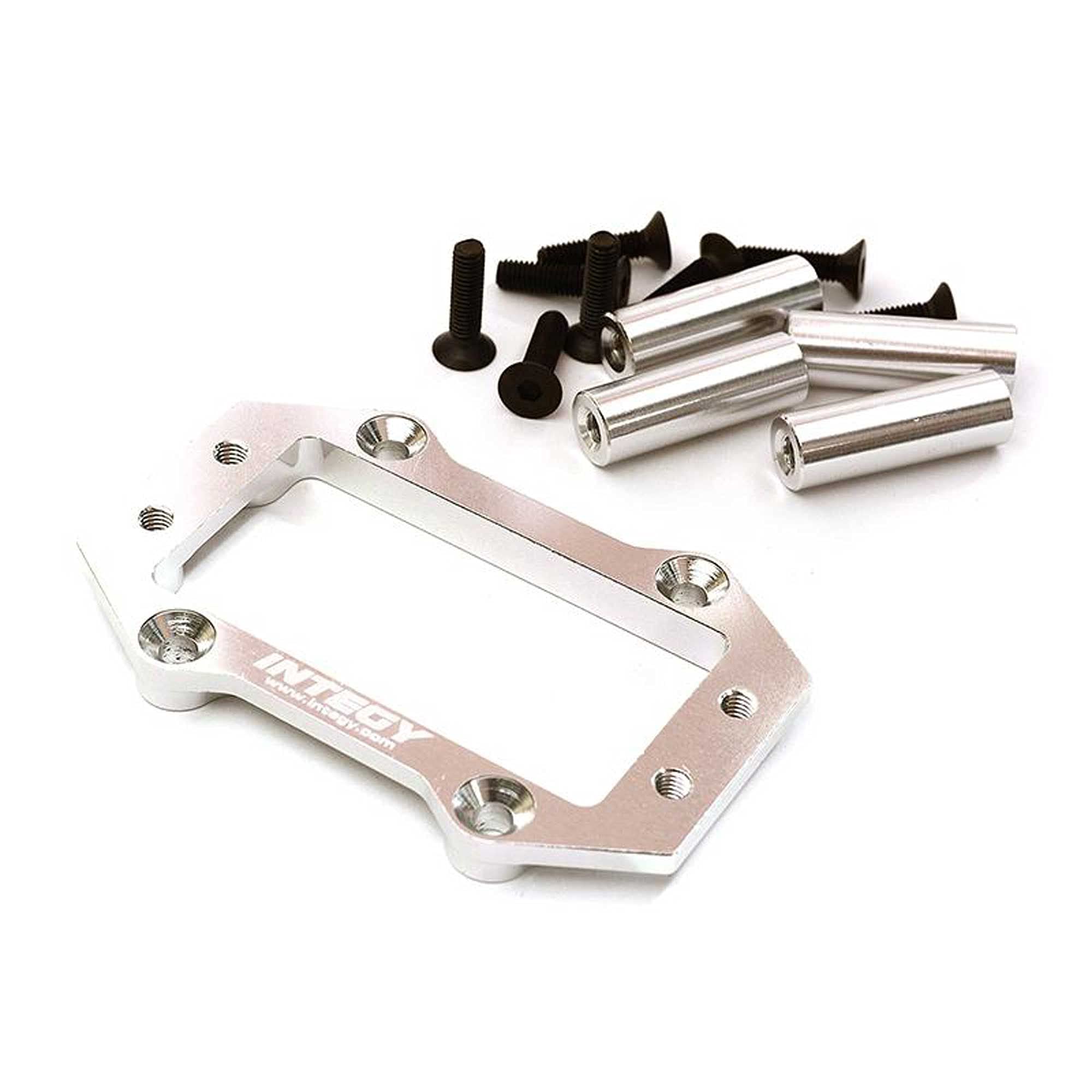 RC Model C28666SILVER Billet Machined Servo Mount for Arrma Kraton 6S BLX Brushless Truggy