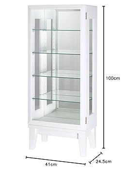 塩川光明堂 カルトーネ コレクションケース 高さ150cm 塩川光明堂 コレクションケース 飾り棚 カルトーネ G-A WH 希少