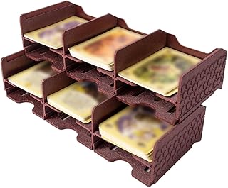 Catan Trading Post | Card Sorting Tray for Catan Resource Cards - Gaming | Game Accessory for The Catan Board Game | Suitable for The Expansion of Catan Game Cards and All Other Card Games