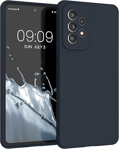 Miniatura 35 de kwmobile Funda Compatible con Samsung Galaxy A52 / A52 5G / A52s 5G - Cubierta de Teléfono de Silicona TPU con Acabado Suave - Macchiato