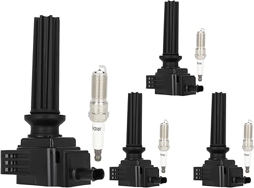 Vista 2217 de ECCPP DG500 6 bobinas de encendido con 6 bujías de iridio 3951 para Ford para Mazda para Mercury 500 Freestyle para Mariner Taurus Escape Tribute