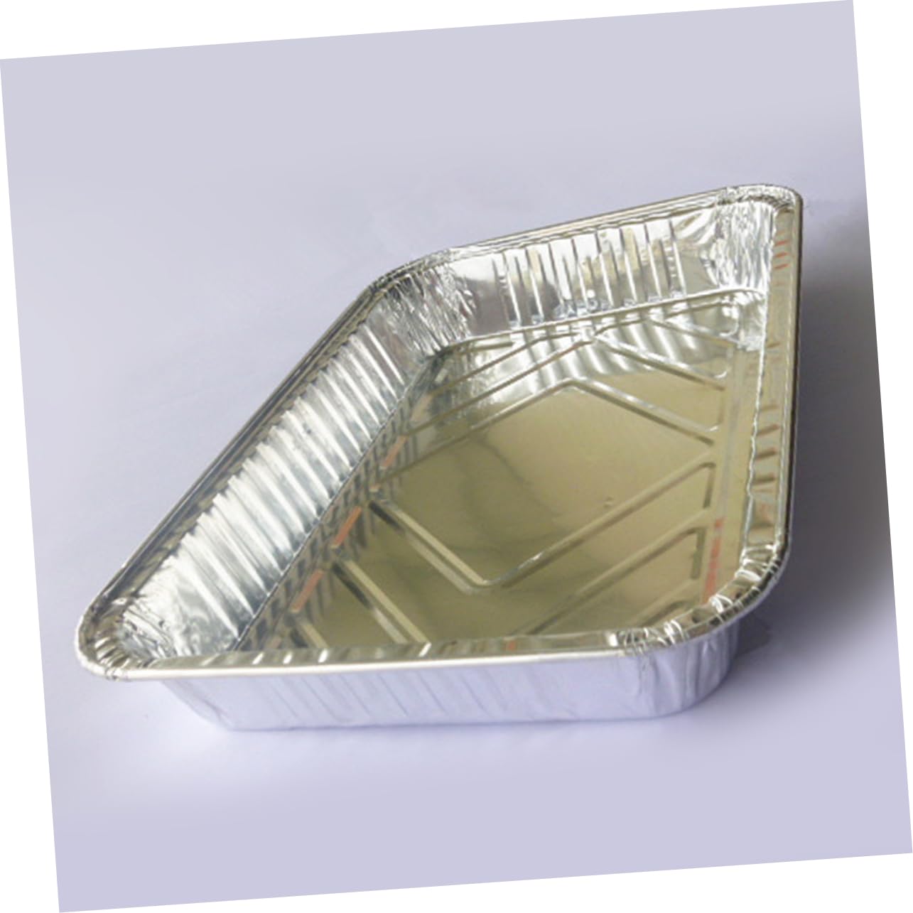 Ciieeo Set of 10 Aluminum Foil Trays BBQ Drip Pans Recyclable Grease Catch Pans for Clean Cooking Experience