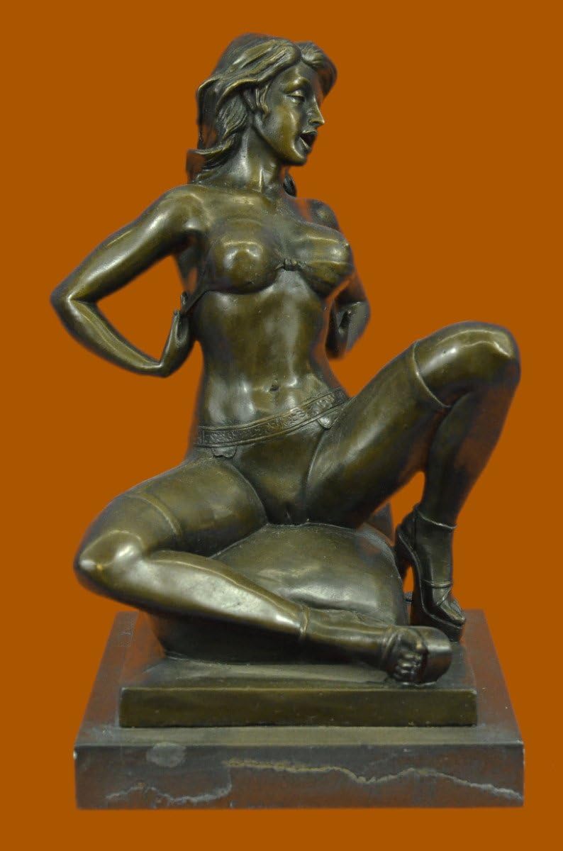 Vienna Bronze Sculpture Sex Sexual Act Hot Cast Figurine Home Office Decoration