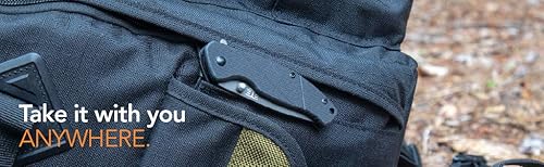 Miniatura 11 de ETEK1051 ETE EDC Workhorse 3.2" Combo Abridor asistido, cuchillo de mango G-10
