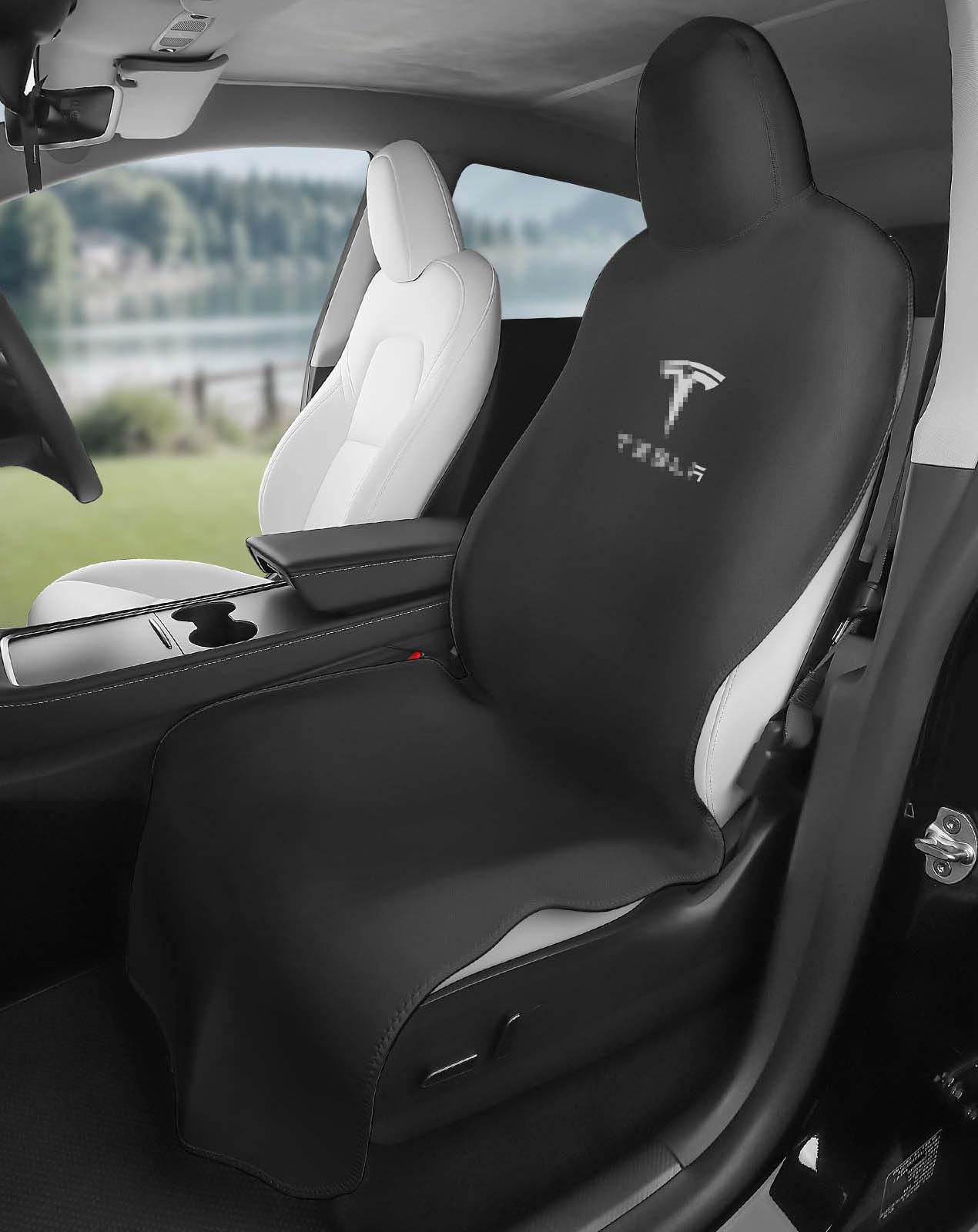 Amazon.co.jp: EVMODS Tesls 犬用シートカバー TeslaモデルY/3用シート