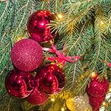 Polvo Metálico con Purpurina Fina de 100 g, Rojo Fino con...