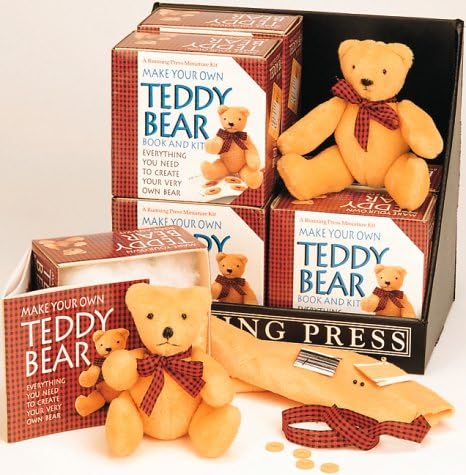 Make Your Own Teddy Bear: A Running Press Miniature Kit Hardcover – February 28, 1995