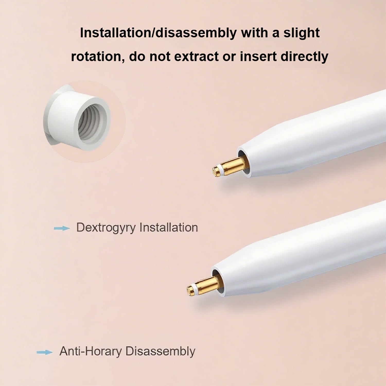 Amazon.co.jp: Apple Pencilチップ、Apple Pencil Pro用交換用ペンシル