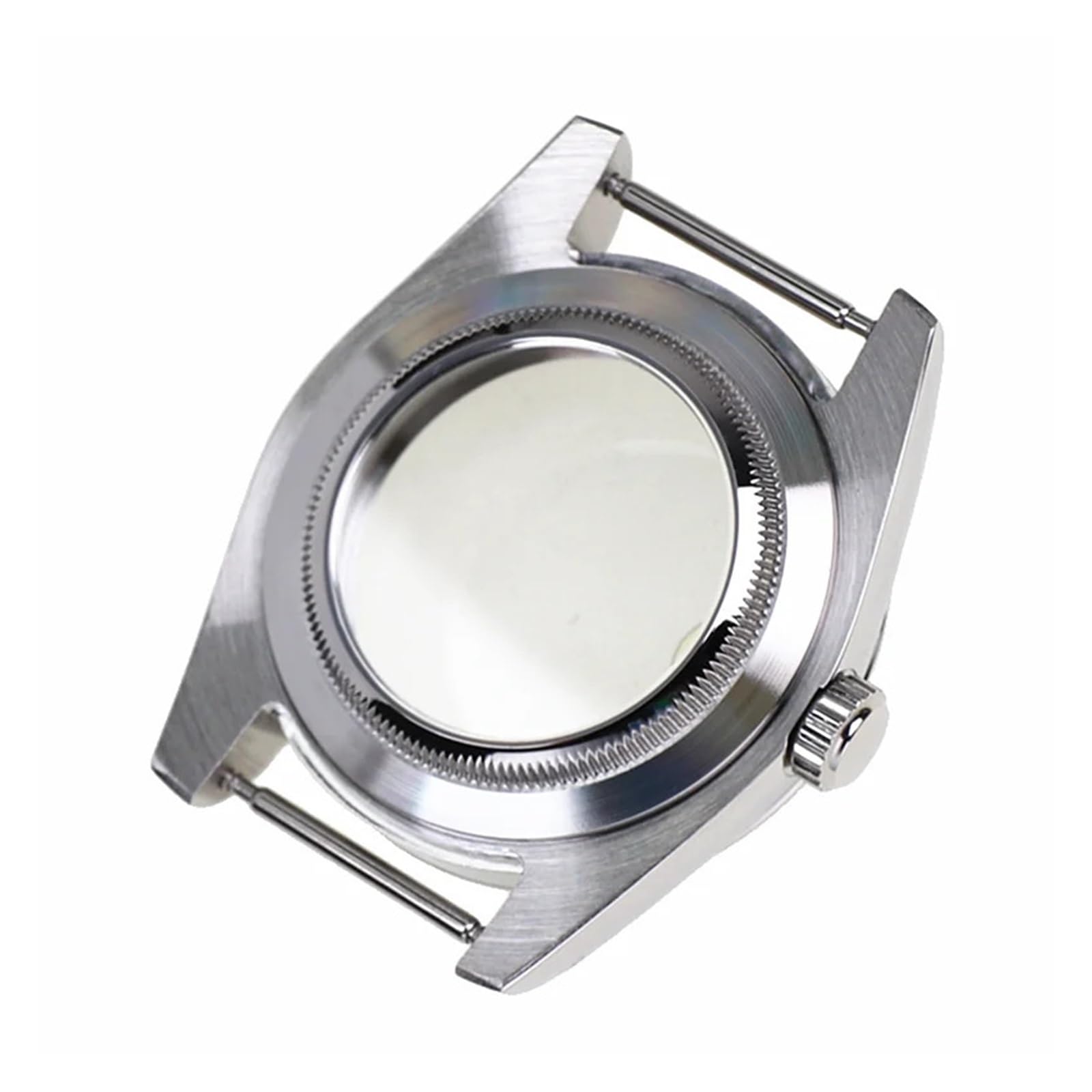 Boîtier de Style Datejust avec Montre résistante à l'eau en Cristal Saphir, 1 pièce, for Nh35 Nh36, Mouvement mécanique Automatique Skxmod(2,39mm)