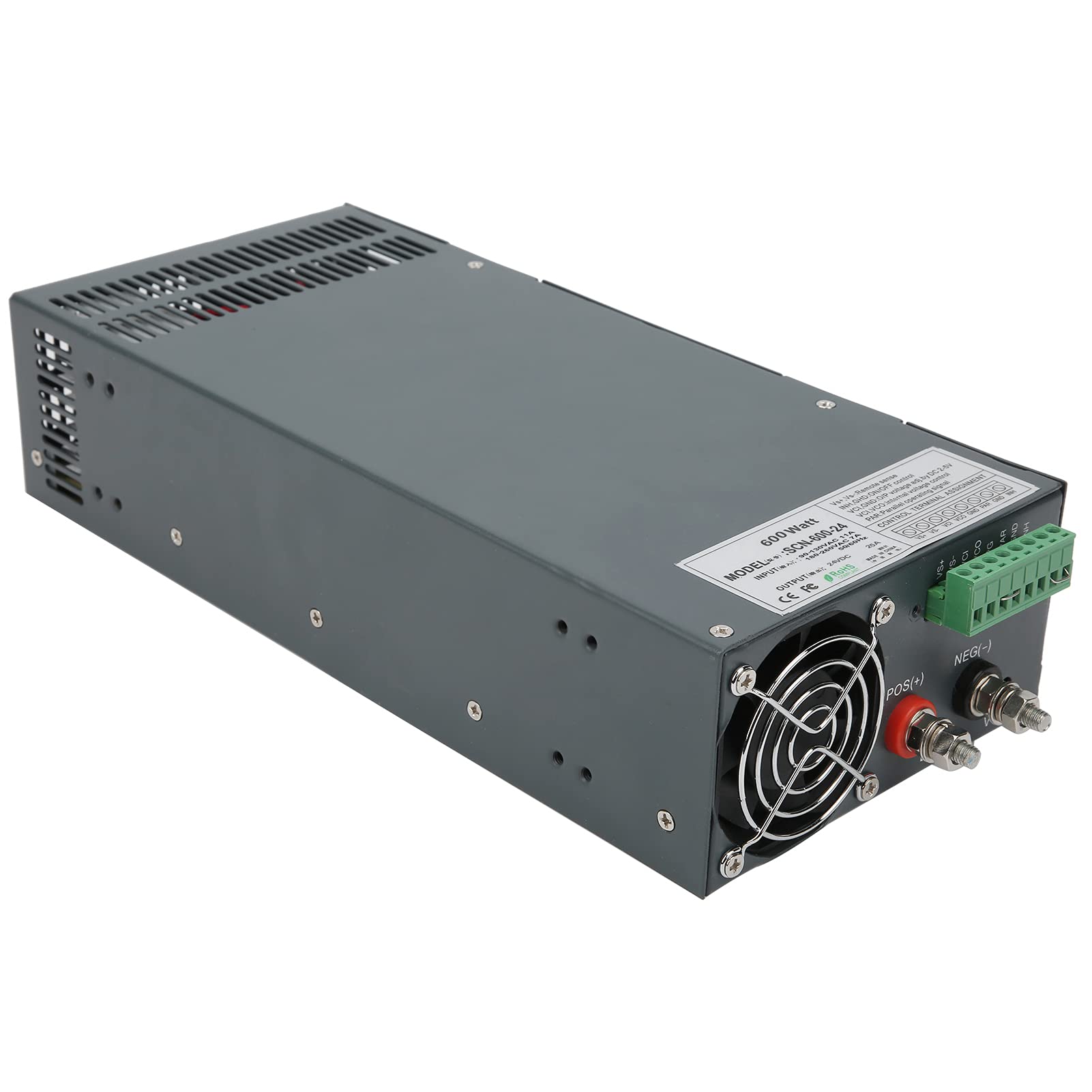 Schaltnetzteil mit Einzelausgang Parallel Schaltbar, 12V 600W