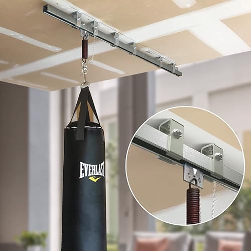 Miniatura 5 de Paquete de 6 soportes de soporte intermedio para carril de carrito de canal para todos los canales de puntal de 1-58 pulgadas, soporte de suspensión