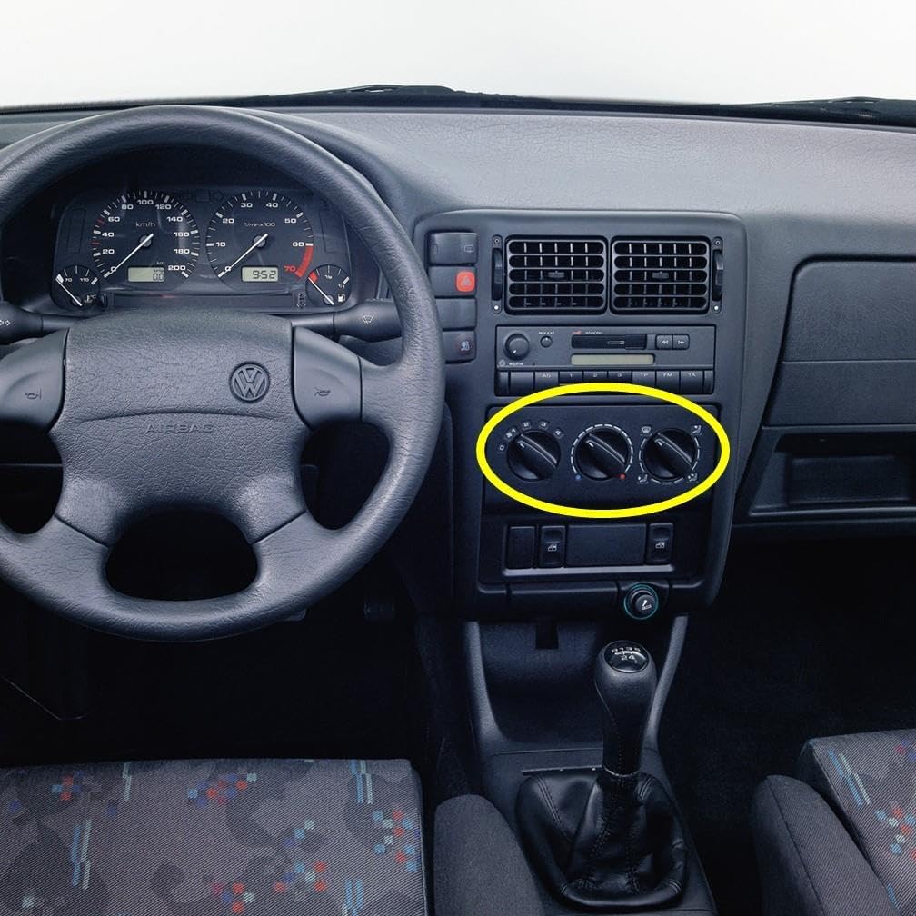 Kalorifer Kumanda Paneli Düğmeleri 6N0819045 Seat Inca ile uyumlu 1996-2003
