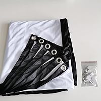 Vista 8 de Kisangel Foldable Portable Projector Screen for Indoor Office Use Lightweight Polyester Movie Projection Screen for Home Theater and Outdoor