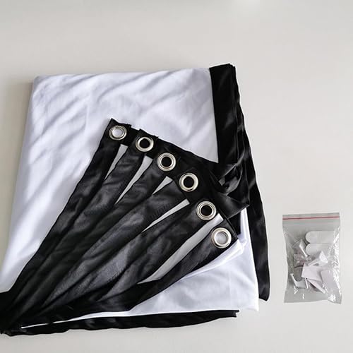 Miniatura 6 de Cortina de proyección de película de poliéster para interior y exterior cine en casa aula camping