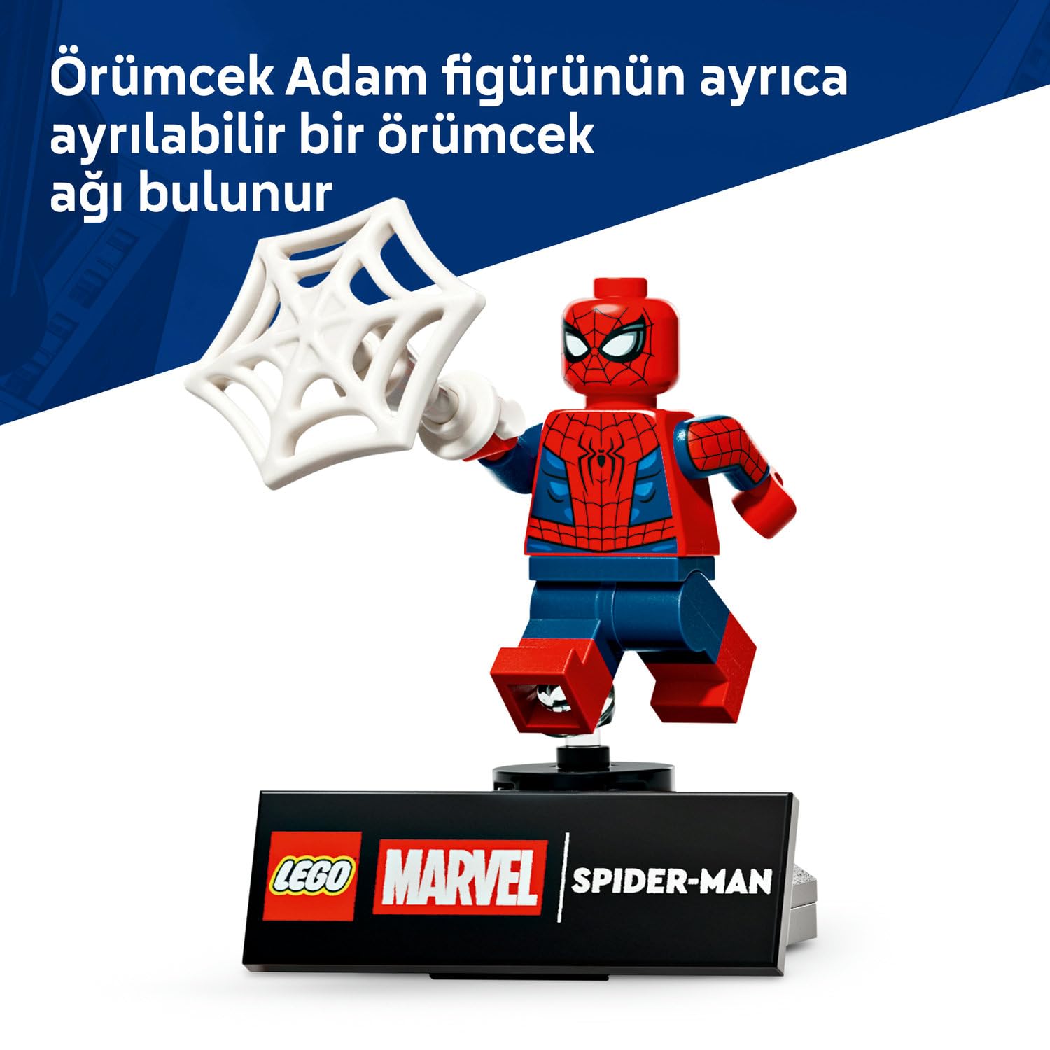 LEGO Marvel Örümcek Adam Kahraman Figürü 76346