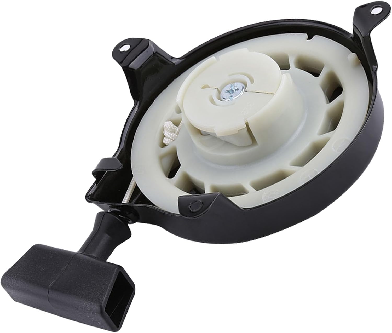 Starter , 499706 690101 Pull Start Starter ABS Material Pull Starter Pulley Lawn Mower Engine Assembly Kits for091212 , 091232 , 091412 , 093212 , 093232 , 093302 , etc