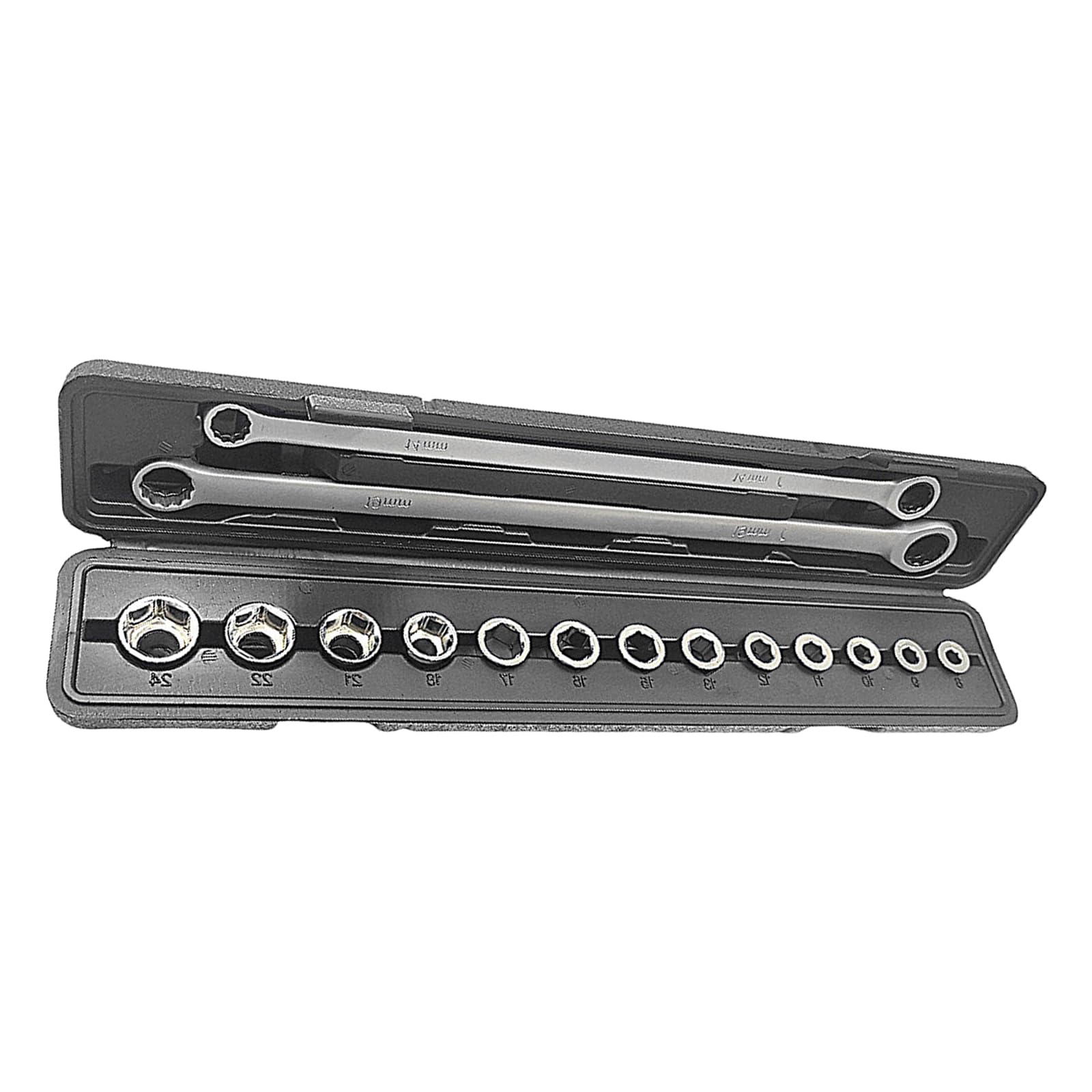 Tsophreniq 15Pc Fixed Multifunctional Ergonomic 15Piece Ratchets Wrench Set For Furniture Assembly Car Repair Household Fixes Maintenance Tool Quick Operations Ratchets
