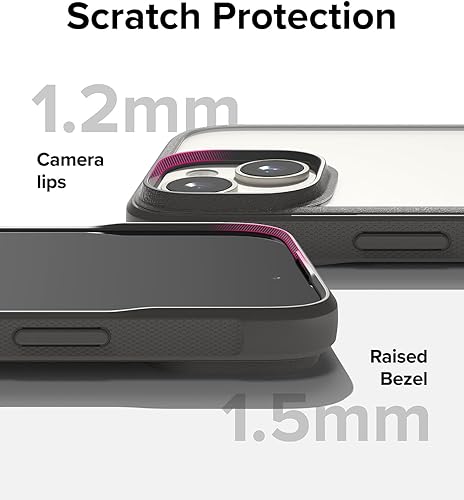 Miniatura 8 de Ringke Fusion Bold No más decoloración Funda compatible con iPhone 15 Plus, tecnología de agarre mejorada que evita caídas accidentales,