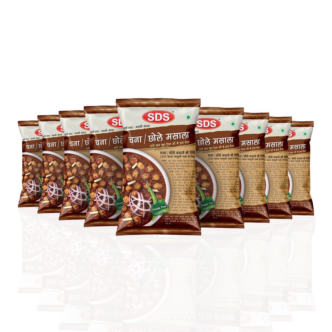 SDS Chana/Choley Masala 70g -Pack of 9 (B08RH8W519) Amazon Price History, Amazon Price Tracker