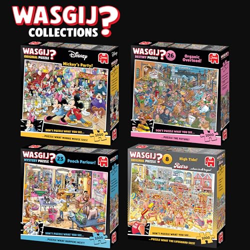 Wasgij Original, Mickey's Party – Disney-Themenpuzzle mit 1000 Teilen für Erwachsene, bunt, lustig, herausfordernd und Brainteasing… – Ansicht 6