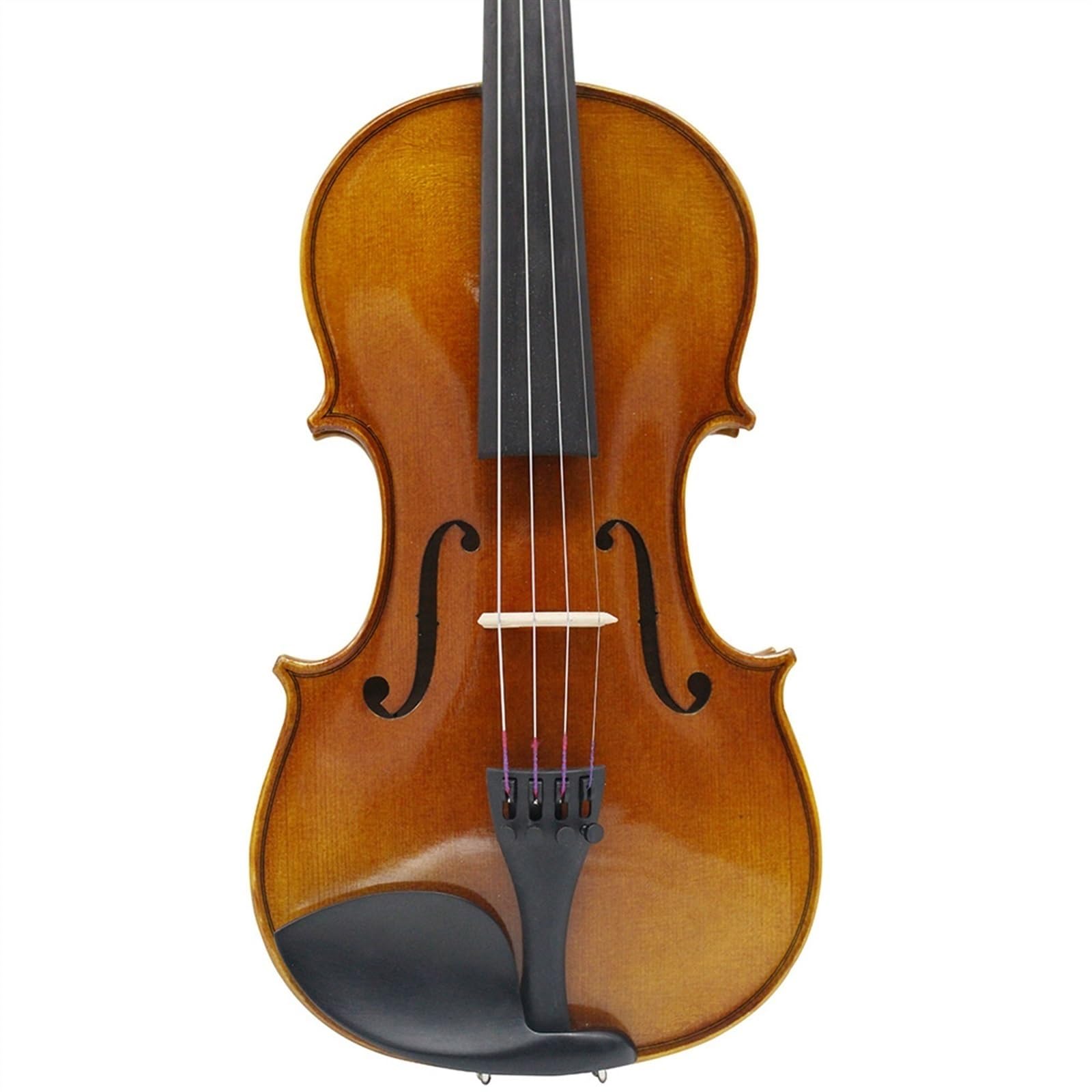 Violín Para Principiantes Violín Lacado Hecho A Mano Con Panel De Pino Y Aros Y Fondo De Arce(1/8)
