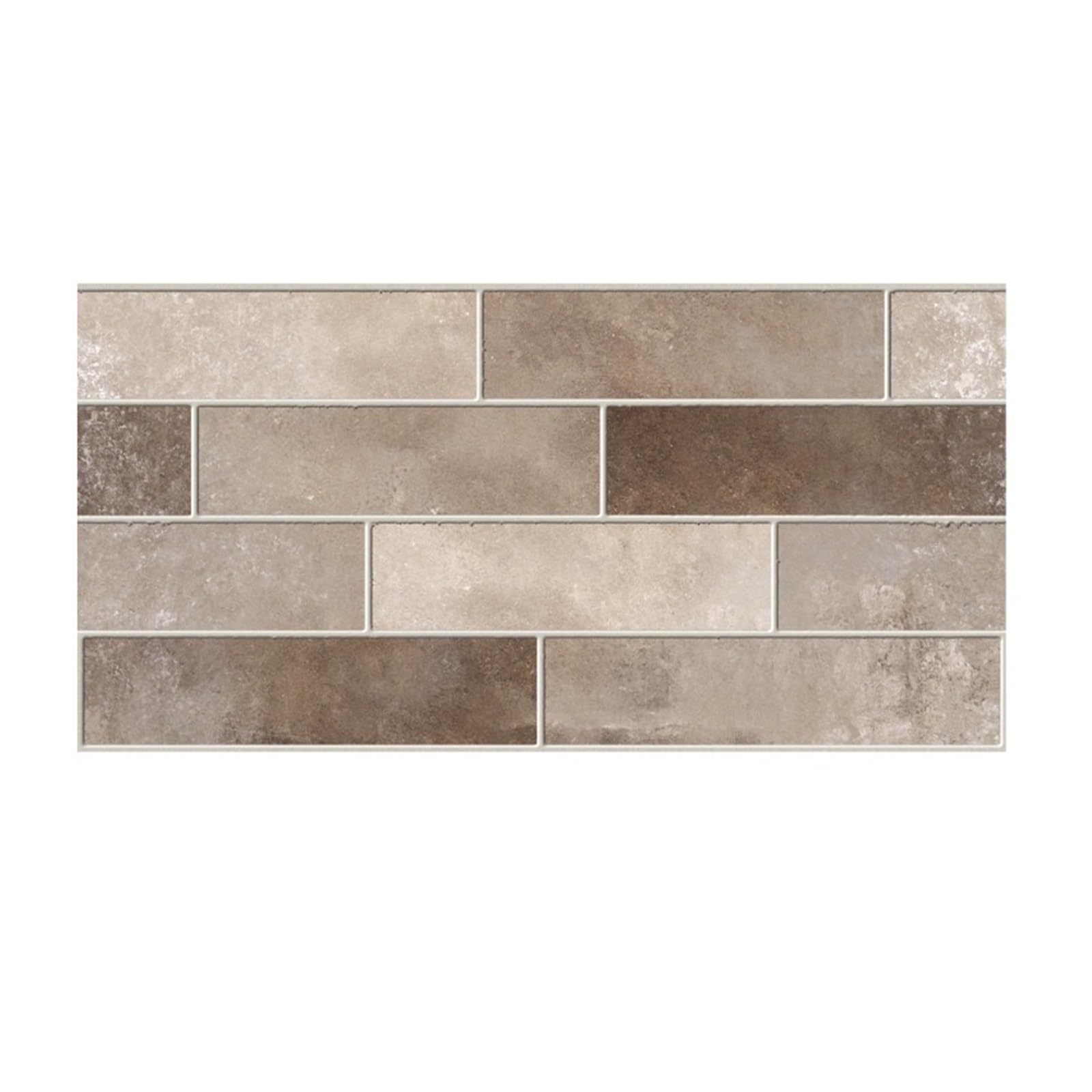 Stick On Tiles 1pc/9pcs Backsplash Tile Sticker Self Adhesive Wall Sticker Peel and Stick Tile Sticker Waterproof 15cm x 30cm(Brown-9pcs)