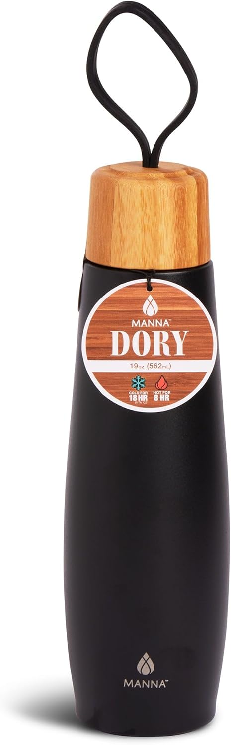Manna Dory Bottle - 19 Oz - Black - Image 4