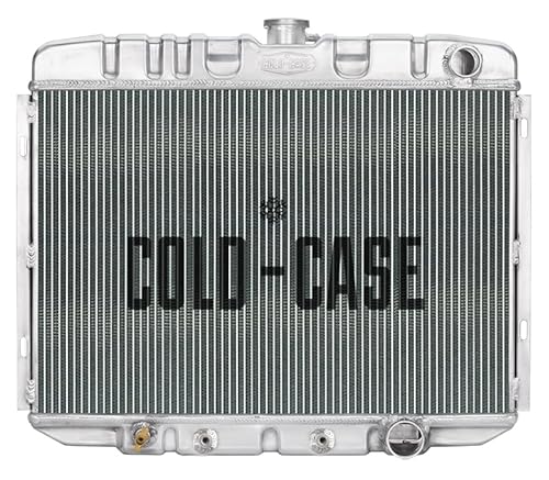 Cold Case Radiator 25.5 In W X 21.5 In H X 3 In D Passenger Side Inlet Passen...